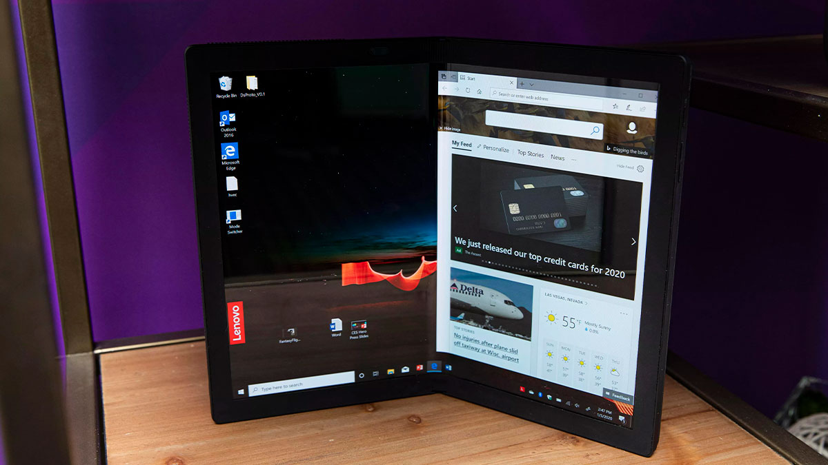 Lenovo ThinkPad X1 Fold, o primeiro tablet dobrável – Mundo Smart - mundosmart