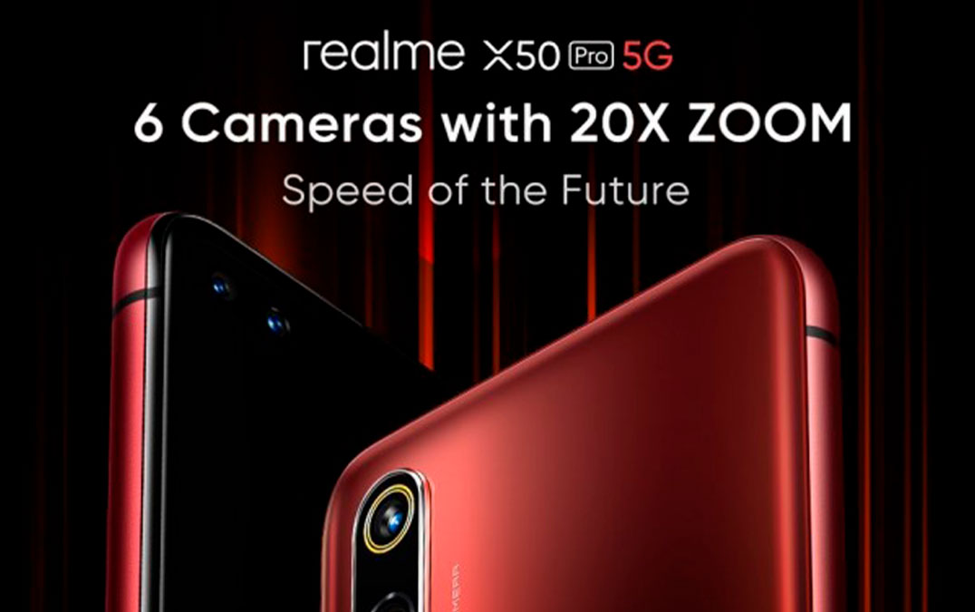 Resultado de imagem para realme x50 pro 5g