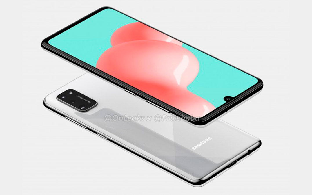 Samsung Galaxy A41 com design revelado – Mundo Smart - mundosmart
