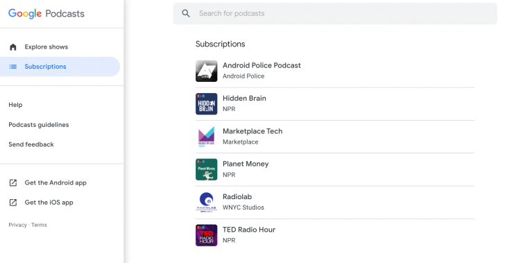 Google Podcasts ganha nova aba na versão web – Mundo Smart - mundosmart