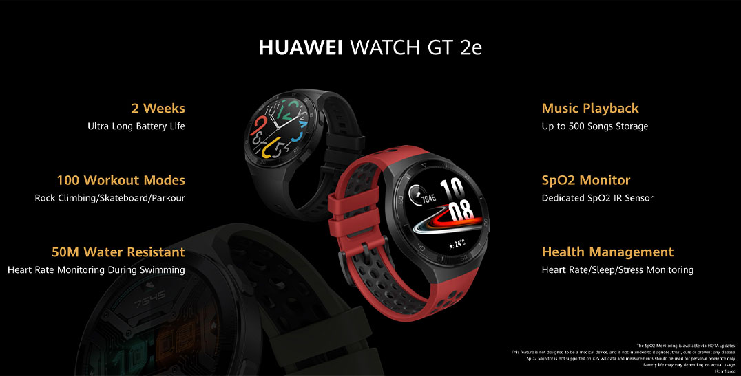 Huawei Watch GT 2E, o novo smartwatch desportivo da marca chinesa – Mundo Smart - mundosmart
