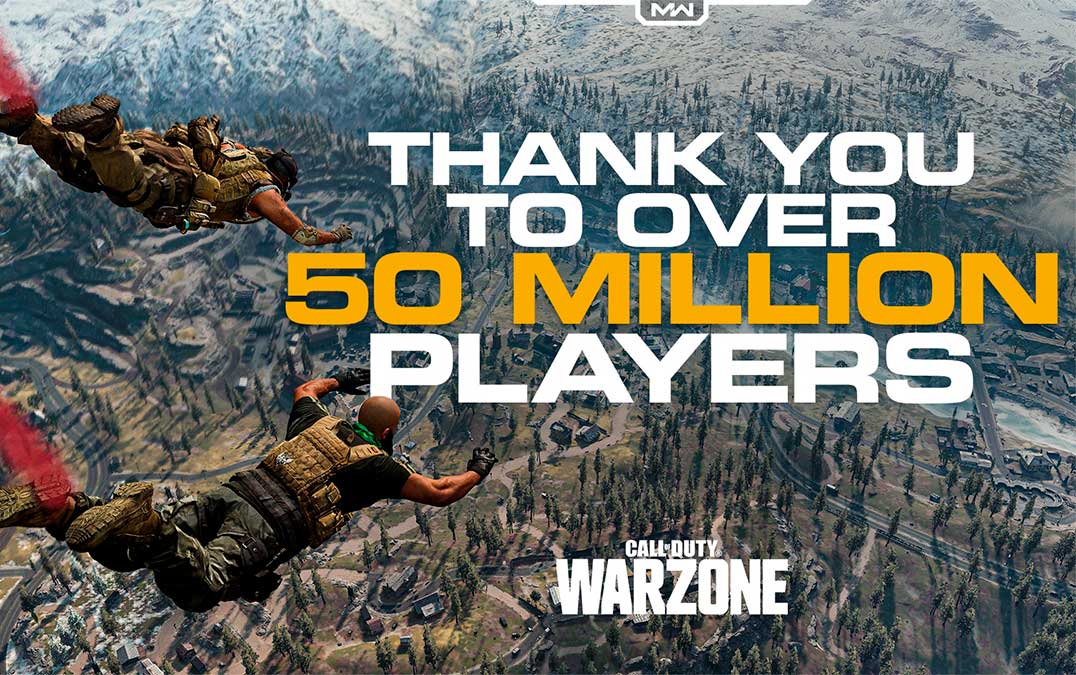 Call of Duty: Warzone atinge 50 milhões de jogadores em um mês – Mundo Smart - mundosmart